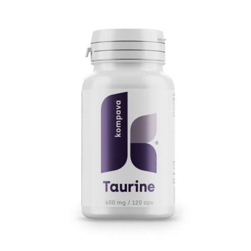 KOMPAVA Taurin 600 mg, 120 kapslí